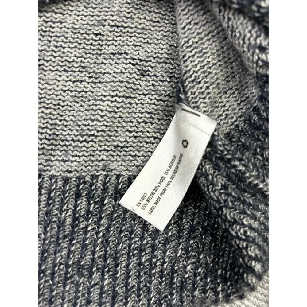 The Gap Women's M Navy Blue Heather Nylon & Wool‎ Crewneck Pullover Sweater